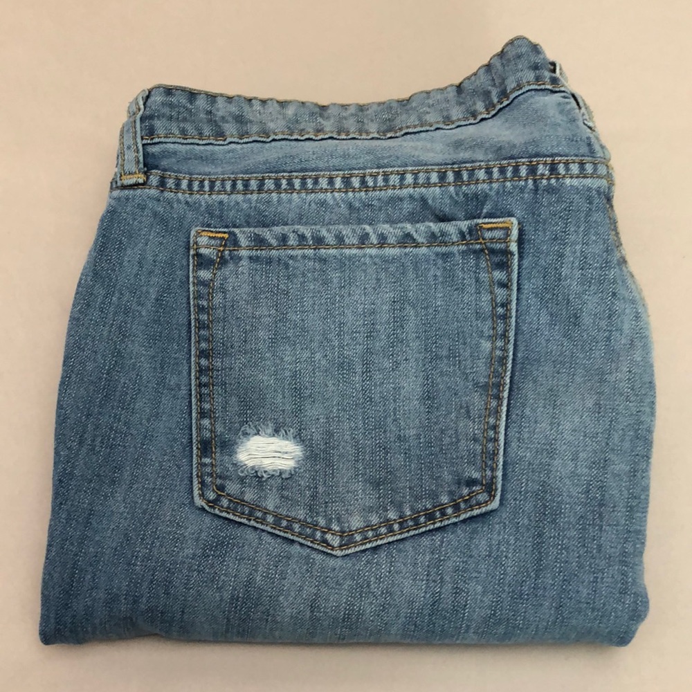 GAP Sz 14 Boyfriend Fit Damaged Jeans - Picture 8 of 10